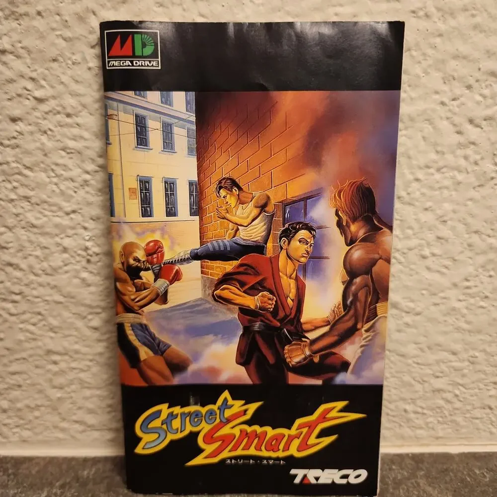 Game - Street Smart (CIB) - Genesis / Mega Drive [JAP Import] - Sega